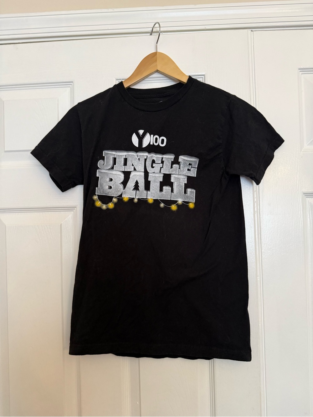 Jingle Ball Kids Black Graphic Tee